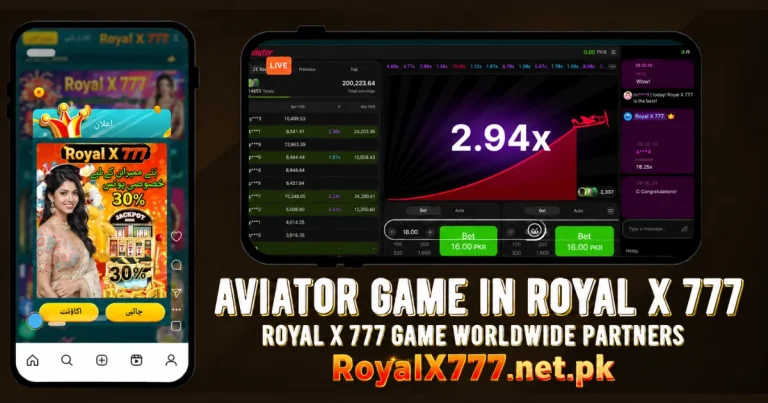 Aviator Game In Royal X 777