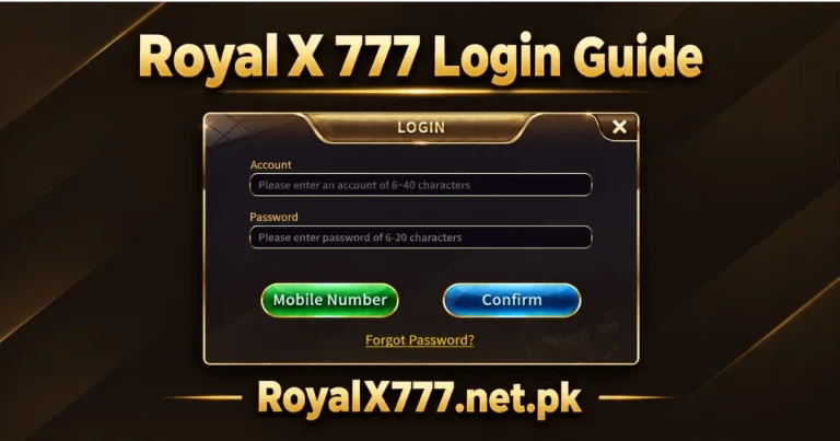 Royal X 777 Login Guide