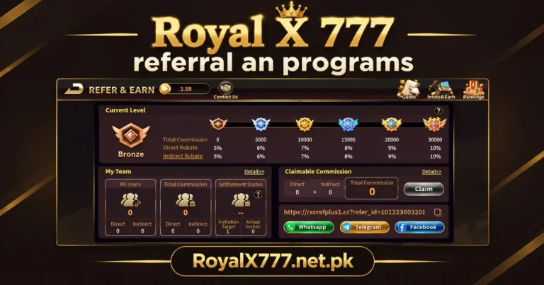 Royal X 777 Referral Programs