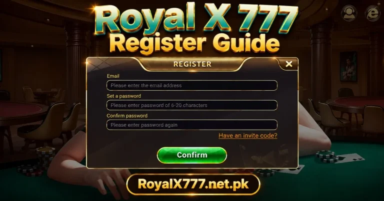 Royal X 777 Register Guide